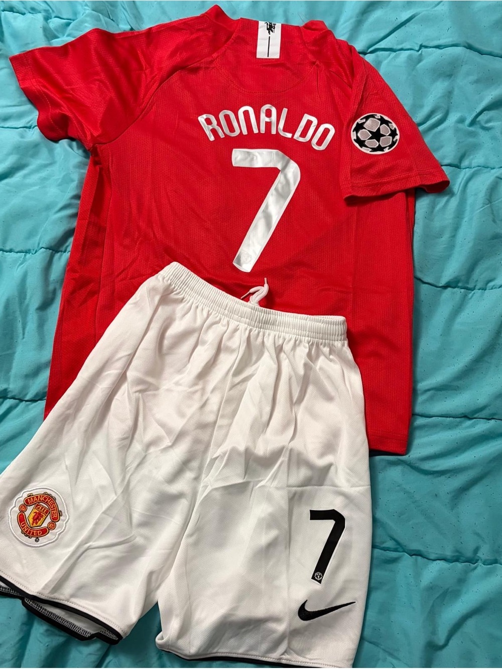 Ronaldo Manchester United Kids Kit